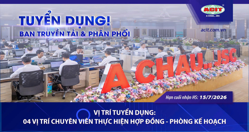 Tuyển dụng nhân sự: Chuyên viên thực hiện hợp đồng